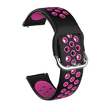 Bracelet de montre de remplacement en silicone bicolore pour Samsung Galaxy Watch Active2 44 mm