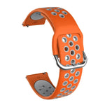 Bracelet de montre de remplacement en silicone bicolore pour Samsung Galaxy Watch Active2 44 mm