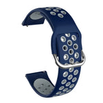 Bracelet de montre de remplacement en silicone bicolore pour Samsung Galaxy Watch Active2 44 mm