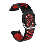 Bracelet de montre de remplacement en silicone bicolore pour Samsung Galaxy Watch Active2 44 mm