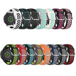 Bracelet de montre de remplacement en silicone bicolore pour Samsung Galaxy Watch Active2 44 mm