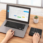 533 35 touches 2.4G Clavier numérique ultra-plat à chargement sans fil