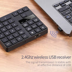 533 35 touches 2.4G Clavier numérique ultra-plat à chargement sans fil
