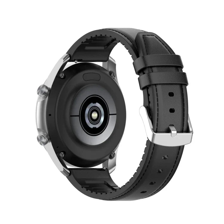 Bracelet de rechange en cuir silicone 20mm pour Samsung Galaxy Watch 3 41mm, Pour Samsung Galaxy Watch 3 41mm