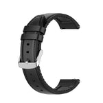 Bracelet de rechange en cuir silicone 22 mm pour Samsung Galaxy Watch 3 45 mm, Pour Samsung Galaxy Watch 3 45 mm