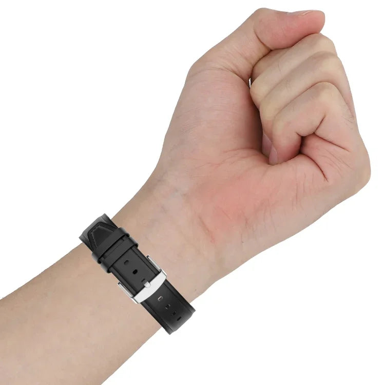 Bracelet de rechange en cuir silicone 22 mm pour Samsung Galaxy Watch 3 45 mm, Pour Samsung Galaxy Watch 3 45 mm