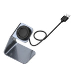 Pour Samsung R500 / Galaxy Watch 3 Support de chargeur magnétique universel en alliage d'aluminium avec protection de puce, prend en charge la charge rapide, Pour Samsung R500