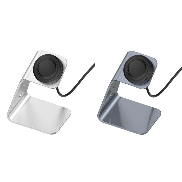 Pour Samsung R800 / Galaxy Watch Support de Chargeur Magnétique Universel en Alliage d'Aluminium avec Protection de Puce, Supporte la Charge Rapide, Pour Samsung R800