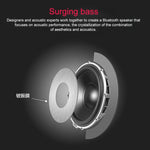 Enceinte Bluetooth 4.2 en Bois avec Subwoofer D90 et Télécommande, Support Carte TF & AUX 3,5mm Coaxial & Fibre Optique & Clé USB, Subwoofer D90+