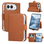 ABEEL RFID Side Buckle Leather Phone Case, For iPhone Duo