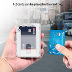 Magnetic Hinge Shockproof Phone Case with Card Slort, For iPhone Duo