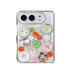 Epoxy Acrylic PC Folding Phone Case, For iPhone Duo