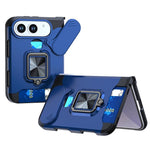 Camera Shield Card Slot PC+TPU Phone Case, For iPhone Duo
