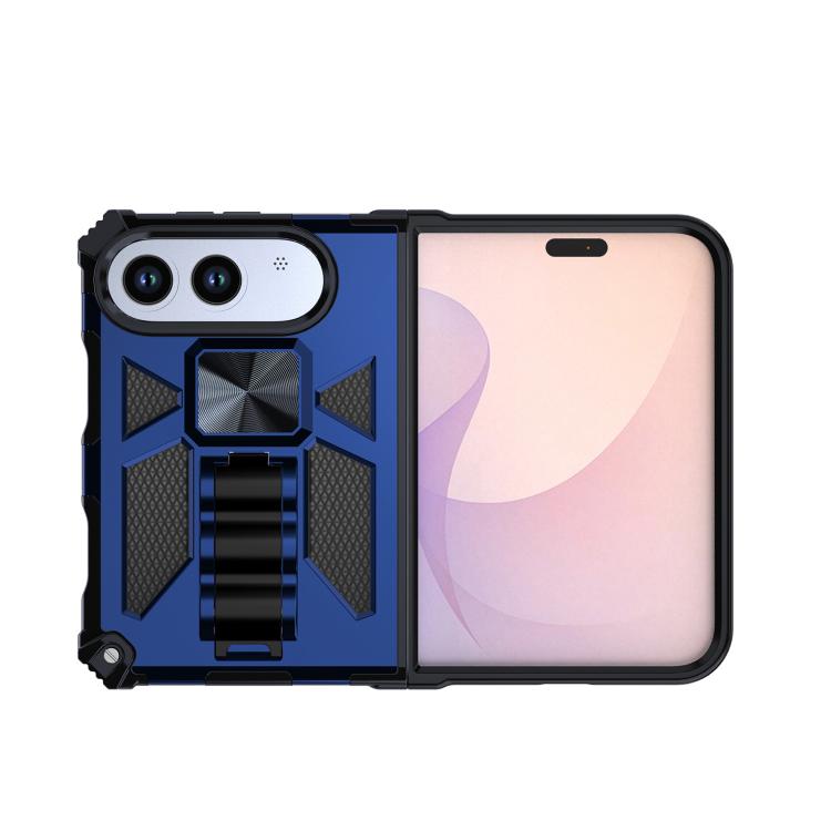 Shockproof TPU + PC Phone Case with Holder, For iPhone Duo