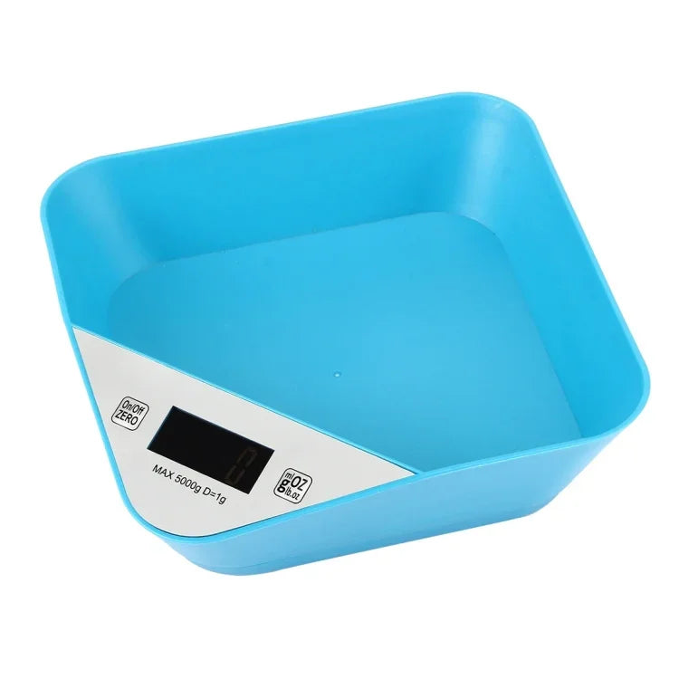 Balance électronique de cuisine LED en forme de bol 5000g x 1g