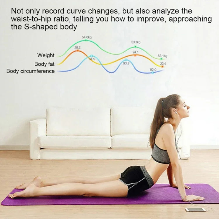 Household Smart Body Fat Electronic Weighing Scale, USB Charging Version, USB Charging Version