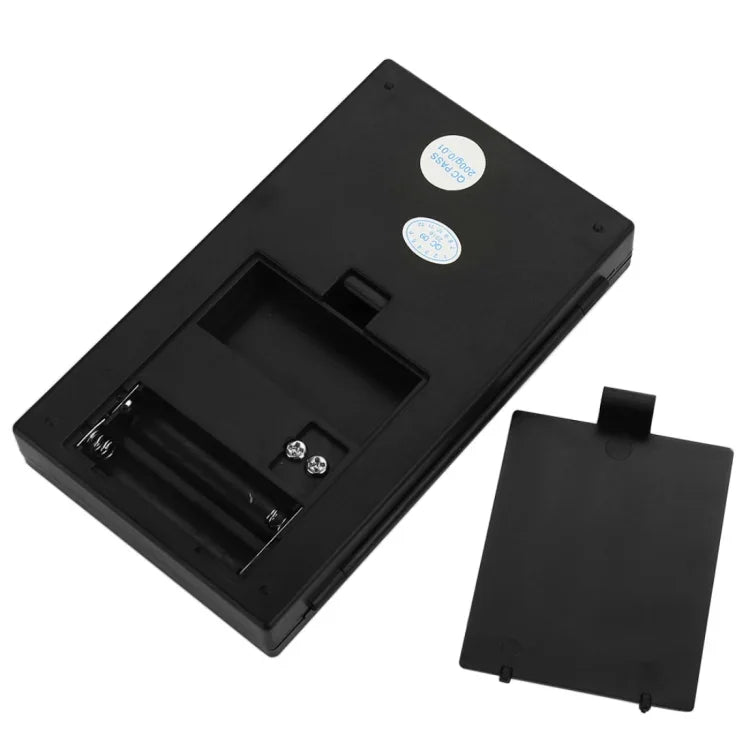 Balance électronique portable MH-8015 de haute précision pour bijoux en diamant et or (0,01g~200g), sans piles, MH-8015 200g