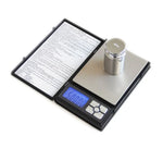 Balance électronique de précision pour bijoux en diamant et or en forme de carnet MH-1108 (0,01g~500g), piles non comprises, MH-1108 500g