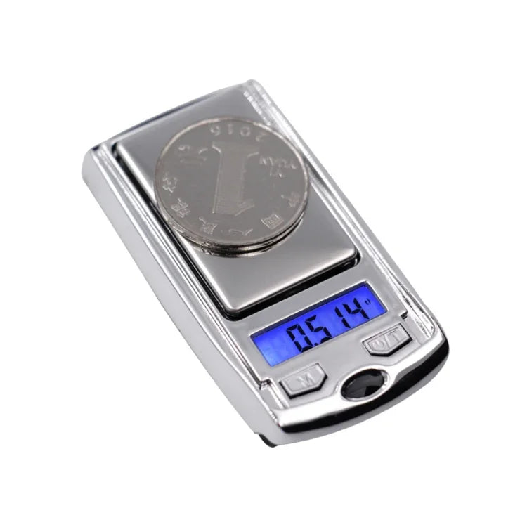 ATP136 Balance de précision électronique portable en forme de clé de voiture pour diamant et bijoux en or (0,01g~100g), Piles non incluses, ATP136 100g / 0,01g