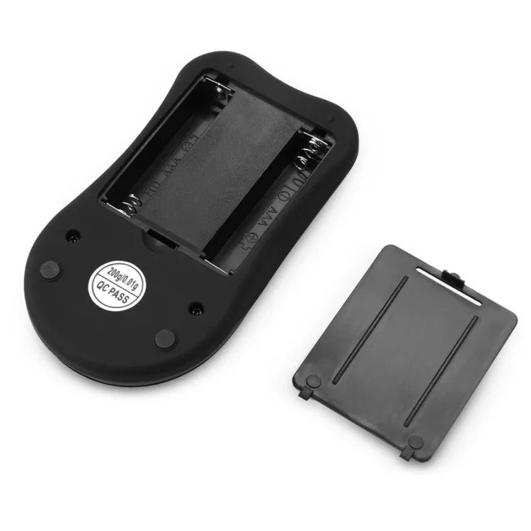 Balance électronique de précision en forme de souris pour bijoux en diamant (0,01g~200g), piles non comprises, souris 200g