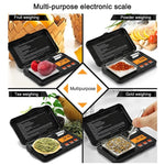 Balance de précision portable pour bijoux 200g/0.01g Mini balance électronique Balance électronique de précision pour carats, 200g/0.01g