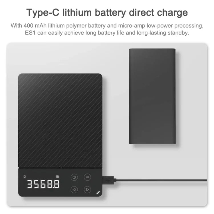 3KG Balance de cuisine numérique électronique LCD haute précision Xiaomi Youpin DUKA ES1, 3KG