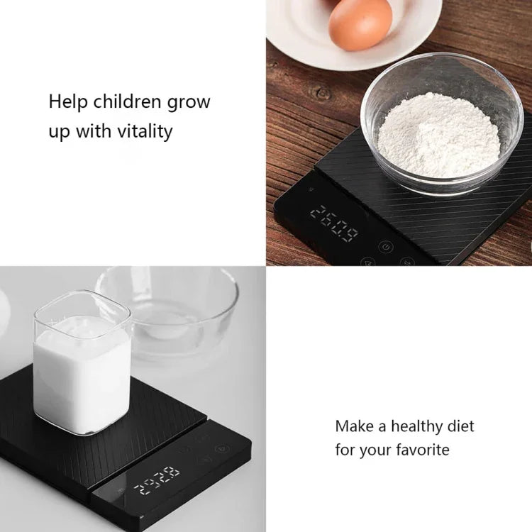 Balance électronique numérique de cuisine LCD haute précision Xiaomi Youpin DUKA ES1 8KG, 8KG