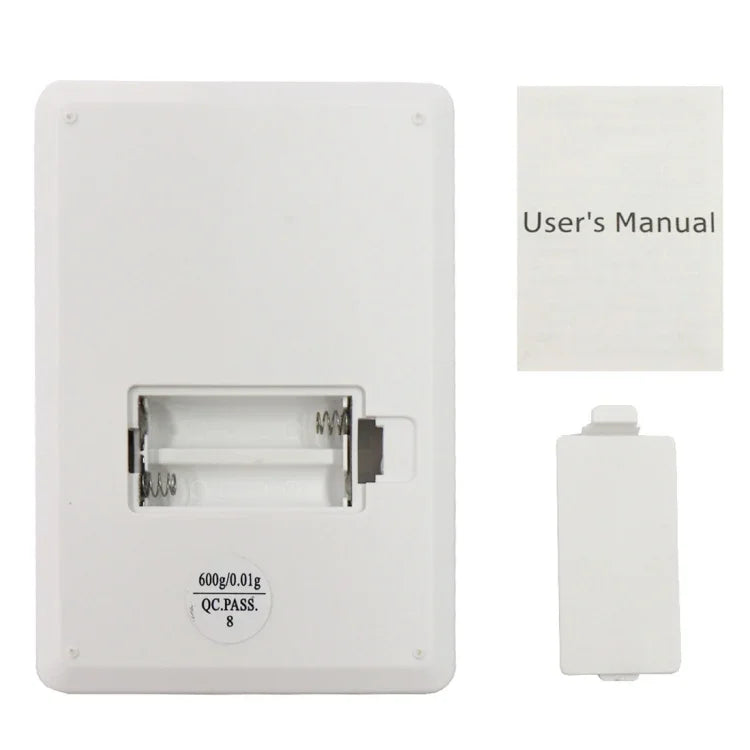 XY-8006 600g x 0.01g Balance numérique professionnelle portable pour bijoux en or avec écran LCD de 2,2 pouces, XY-8006 600g x 0.01g