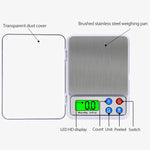 Balance électronique portable de cuisine MH-555 6Kg x 0,1g haute précision avec écran LCD 2,2 pouces, 6000g/0,1g