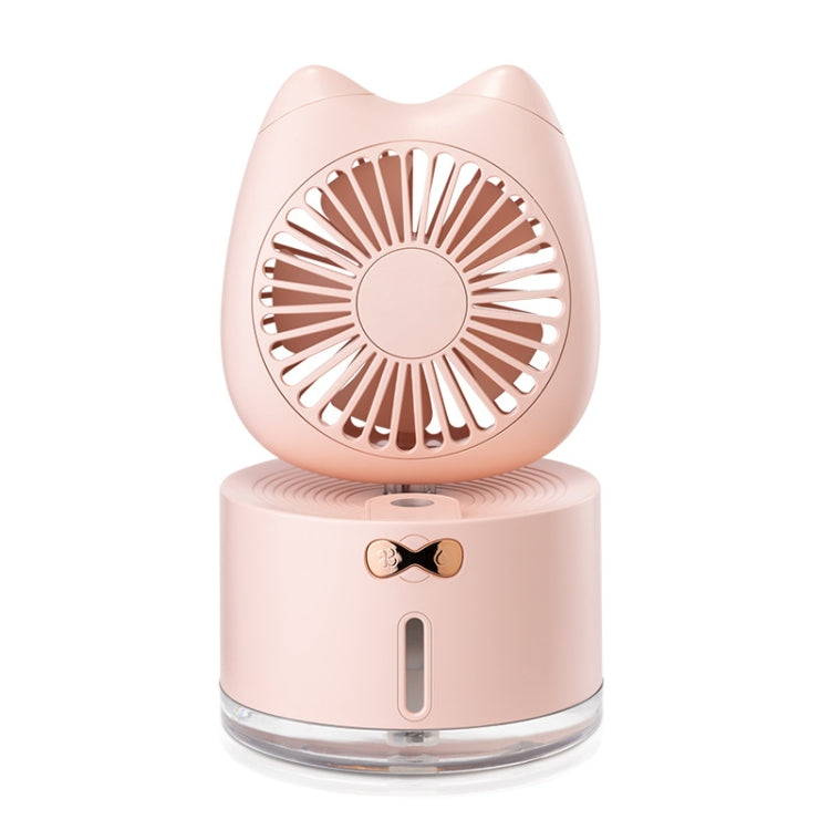 Humidificateur à pulvérisation rechargeable en forme de chat BD-MM1, ventilateur de bureau domestique