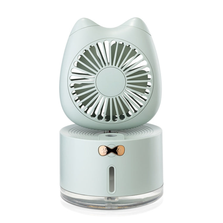 Humidificateur à pulvérisation rechargeable en forme de chat BD-MM1, ventilateur de bureau domestique
