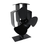 YL401 Ventilateur de Poêle à Bois Alimenté par la Chaleur en Métal Haute Température à 3 Lames, YL401 (Noir), YL401 (Bronze), YL401 (Or), YL401 (Argent), YL401 (Blanc)
