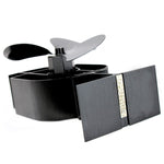 YL401 Ventilateur de Poêle à Bois Alimenté par la Chaleur en Métal Haute Température à 3 Lames, YL401 (Noir), YL401 (Bronze), YL401 (Or), YL401 (Argent), YL401 (Blanc)