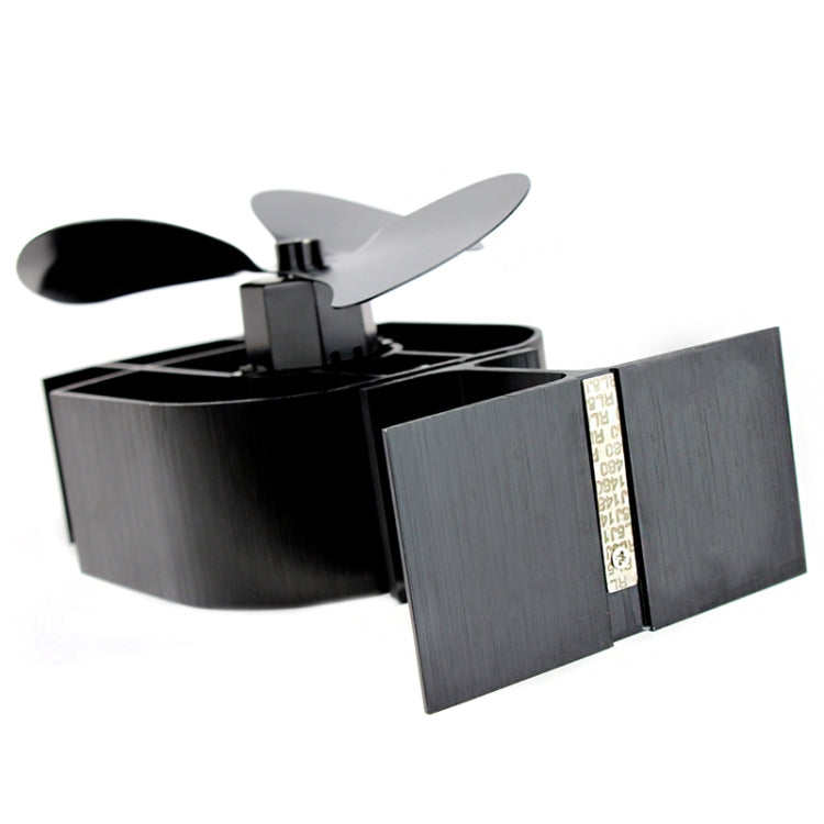 YL401 Ventilateur de Poêle à Bois Alimenté par la Chaleur en Métal Haute Température à 3 Lames, YL401 (Noir), YL401 (Bronze), YL401 (Or), YL401 (Argent), YL401 (Blanc)