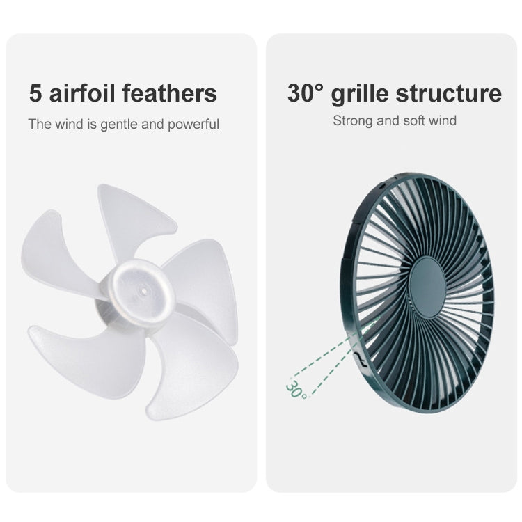 Ventilateur électrique de bureau F701 avec affichage LED