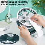 Ventilateur électrique de bureau F701 avec affichage LED