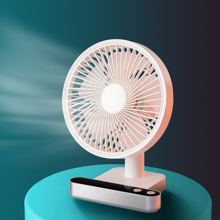 Ventilateur électrique de bureau F702 à oscillation automatique avec affichage LED
