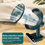 Ventilateur électrique de bureau F702 à oscillation automatique avec affichage LED