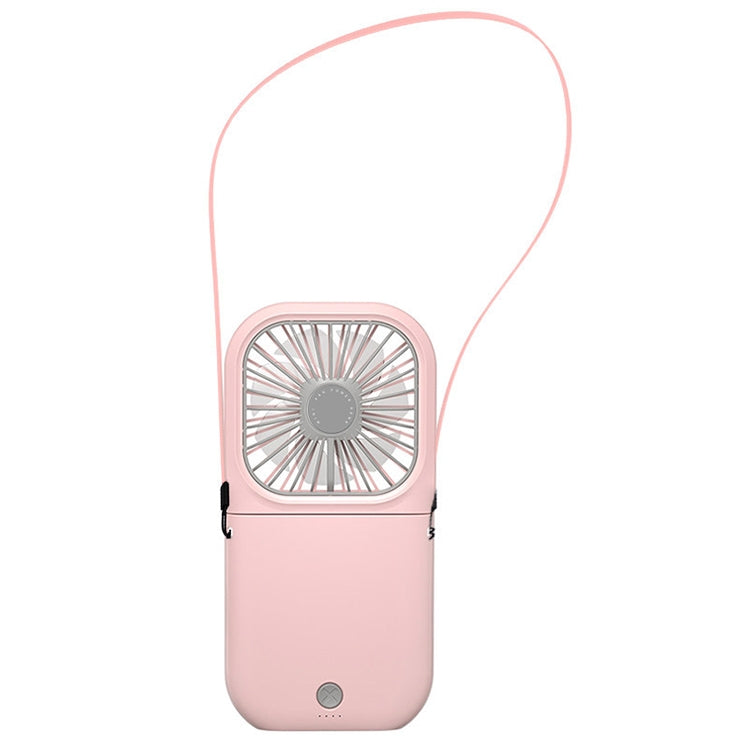 F20 Ventilateur à main plaqué électro Portable de bureau pliable silencieux USB Ventilateur de cou suspendu, F20 (Rose), F20 (Vert), F20 (Bleu), F20 (Blanc)