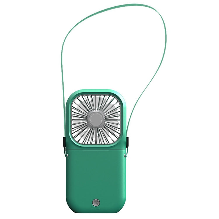 F20 Ventilateur à main plaqué électro Portable de bureau pliable silencieux USB Ventilateur de cou suspendu, F20 (Rose), F20 (Vert), F20 (Bleu), F20 (Blanc)