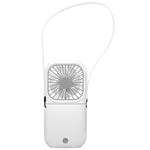 F20 Ventilateur à main plaqué électro Portable de bureau pliable silencieux USB Ventilateur de cou suspendu, F20 (Rose), F20 (Vert), F20 (Bleu), F20 (Blanc)