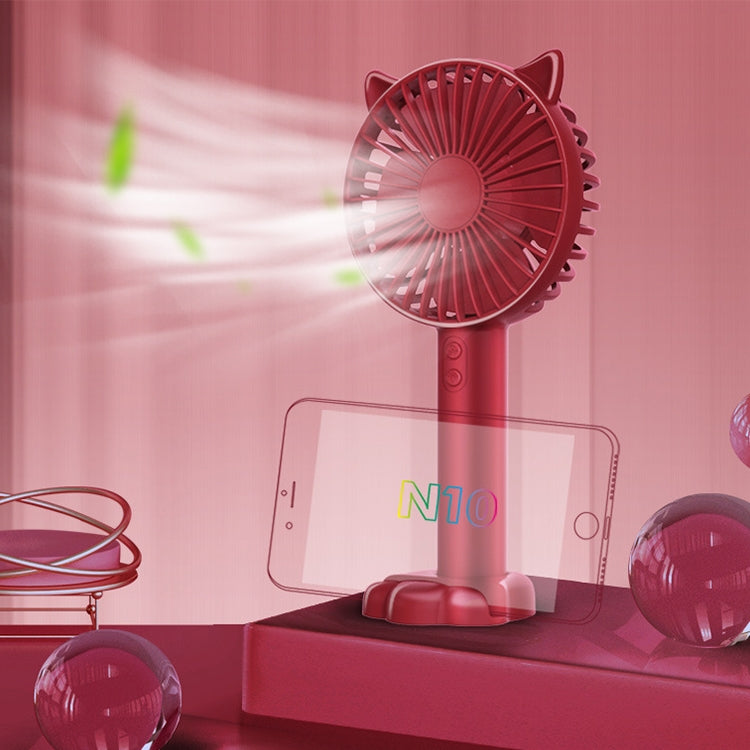 Ventilateur électrique portable et de bureau multifonction N10, avec 3 vitesses