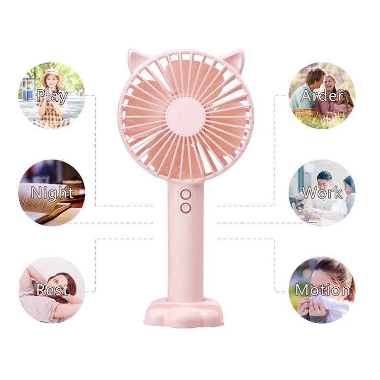Ventilateur électrique portable et de bureau multifonction N10, avec 3 vitesses