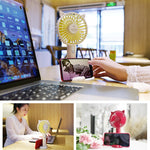 Ventilateur électrique portable et de bureau multifonction N10, avec 3 vitesses