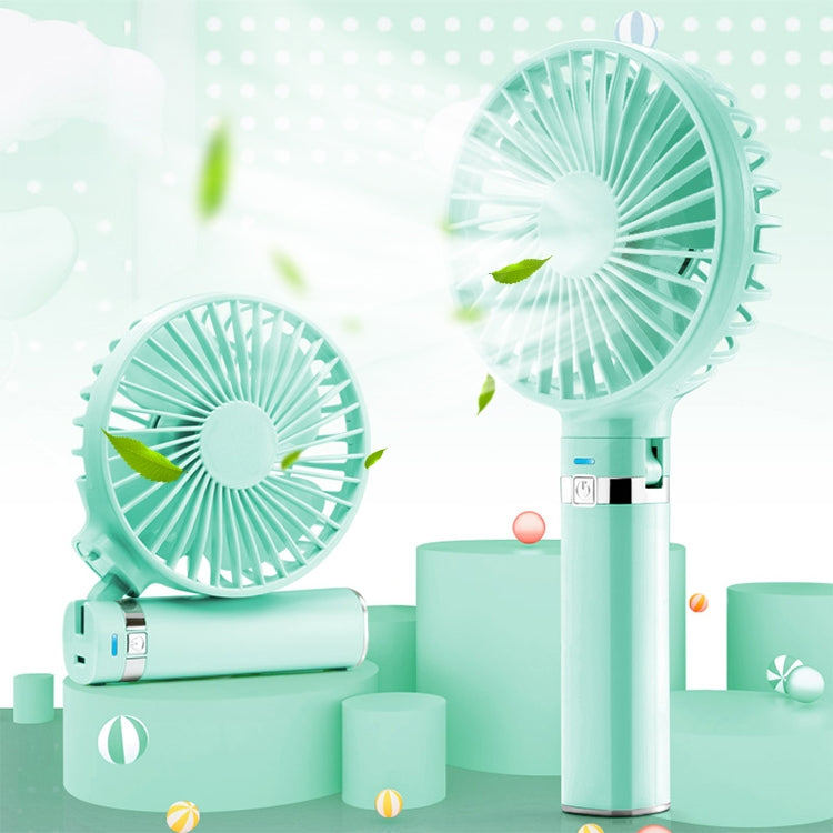 Ventilateur électrique portable pliable S2, avec 3 vitesses et lumière de nuit