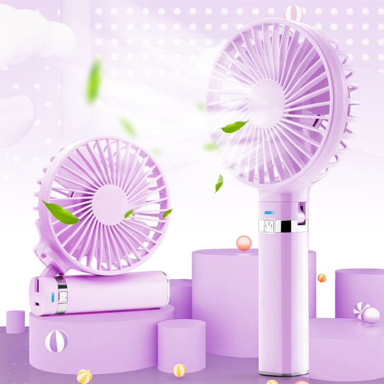 Ventilateur électrique portable pliable S2, avec 3 vitesses et lumière de nuit