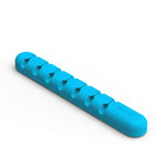 Enrouleur de câble de bureau en silicone ORICO CBS7, dimensions : 15 x 2 x 1,2 cm