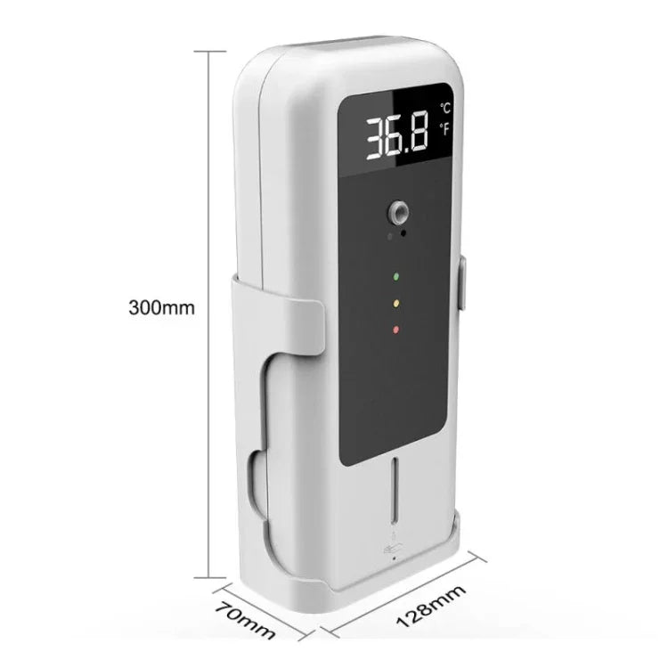 YAD-001 Thermomètre infrarouge + distributeur de stérilisation à capteur infrarouge automatique avec support trépied, YAD-001