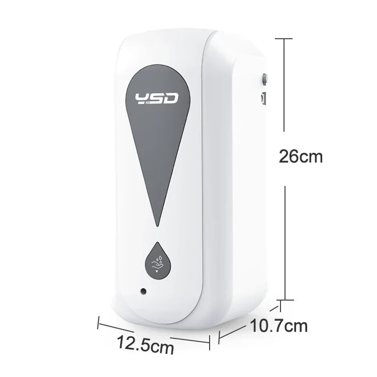 Distributeur automatique sans contact à capteur infrarouge 1200ML pour spray de stérilisation