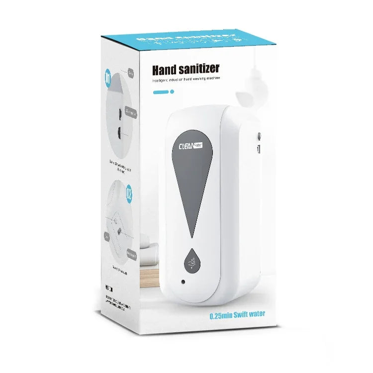 Distributeur automatique sans contact à capteur infrarouge 1200ML pour spray de stérilisation